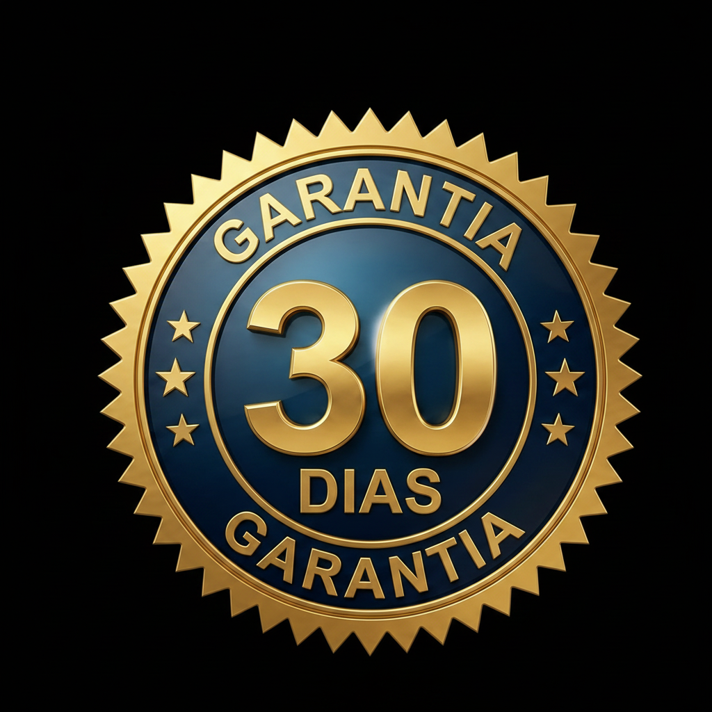 Garantía 30 días fondo negro